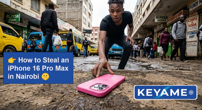 How to Steal an iPhone 16 Pro Max in Nairobi… (Don’t Quote Me 🤫)